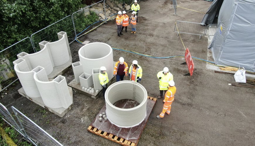 United Utilities: Project sets 3D printing in concrete